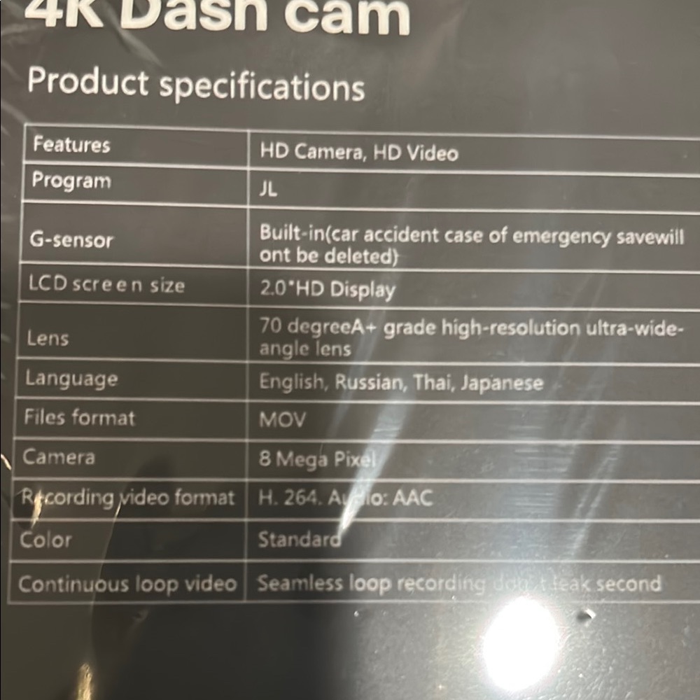 Dash Cam with‎ G-Sensor and Loop Recording - Picture 10 of 11